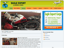 Tablet Screenshot of eagleexportcargo.com
